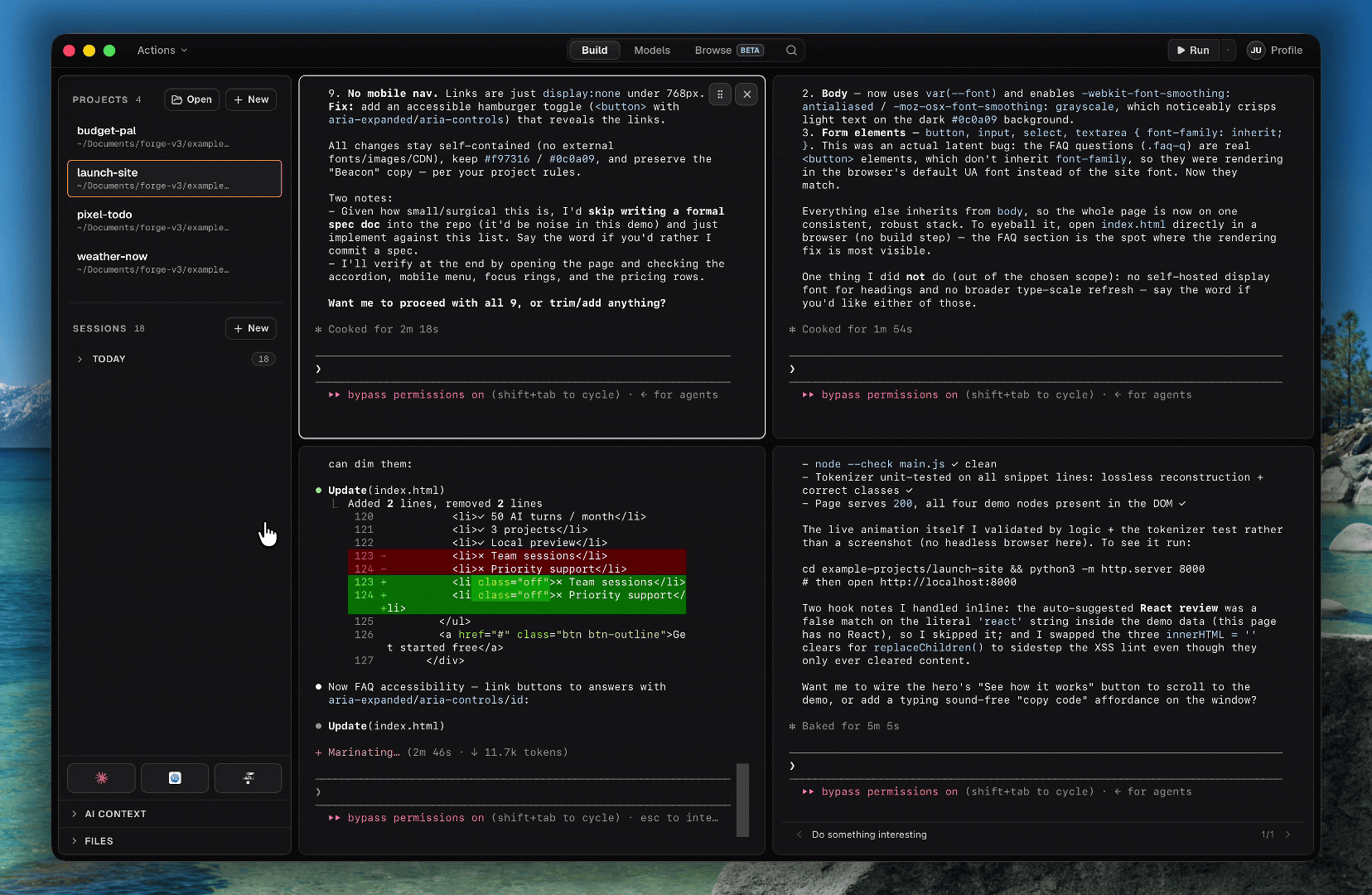 Optimized for builders demo